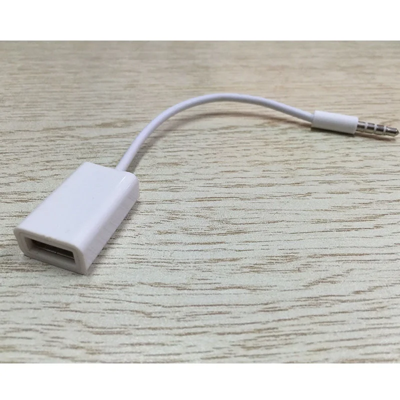 3 5 мм AUX аудио кабели разъем штекер USB Женский конвертер Кабель Автомобильный MP3