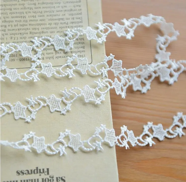 5 метров сделай сам ручная работа пэчворк цветок Звезда Паттен полиэстер кружево