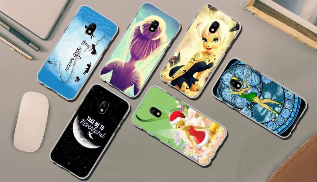 В стиле «Питер Пэн», Венди Tinkerbell чехол для телефона чехол для samsung Galaxy J8 J7 Duo J6 J5 J4 Plus J2 J3 Prime ЕС и США