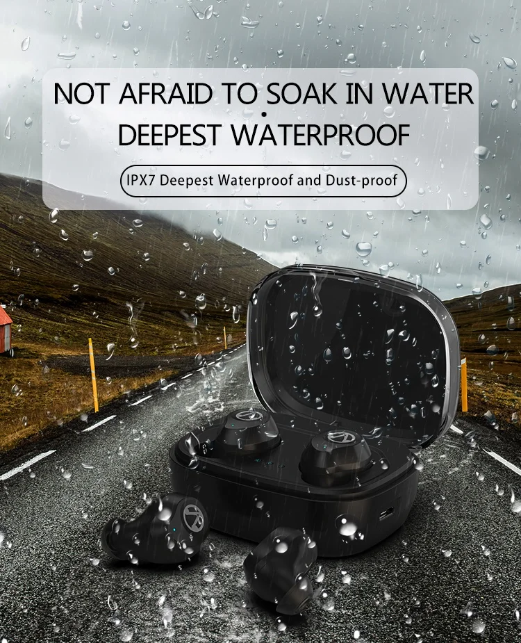 Лидер продаж недорогие Hi-Fi наушники-вкладыши с басами Bluetooth 5 0 TWS наушники для