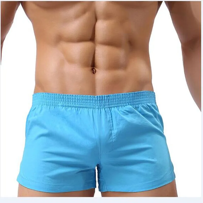 

New Arrival Mens Underwear Boxer Shorts Trunks Slacks Cotton Male Cueca Boxer Shorts Underwear Printed Shorts Home Underpants