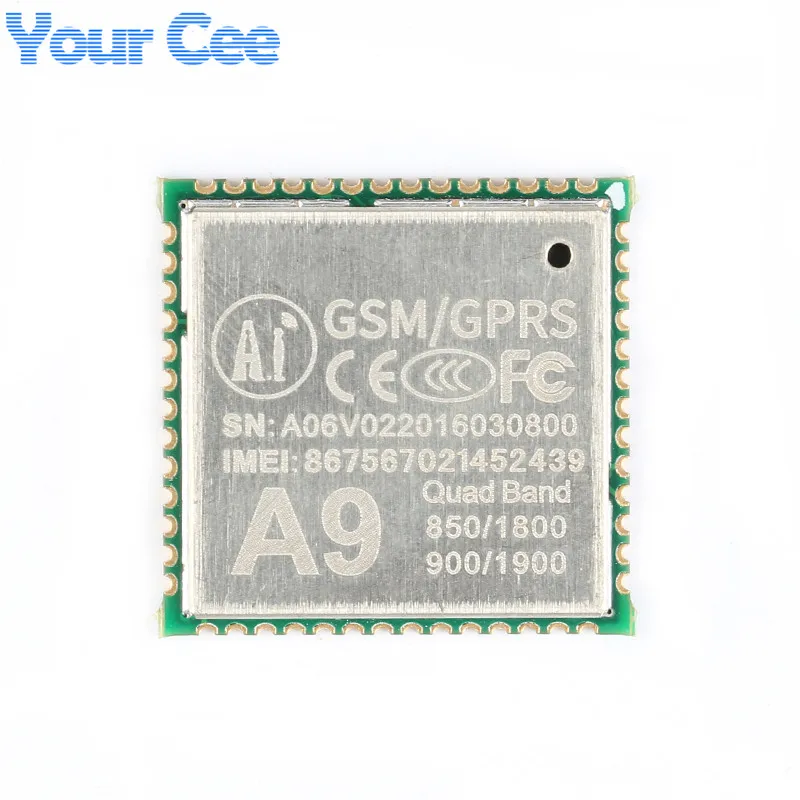 GPRS GSM A9 модуль SMS Голосовая Беспроводная передача данных IOT искусственный
