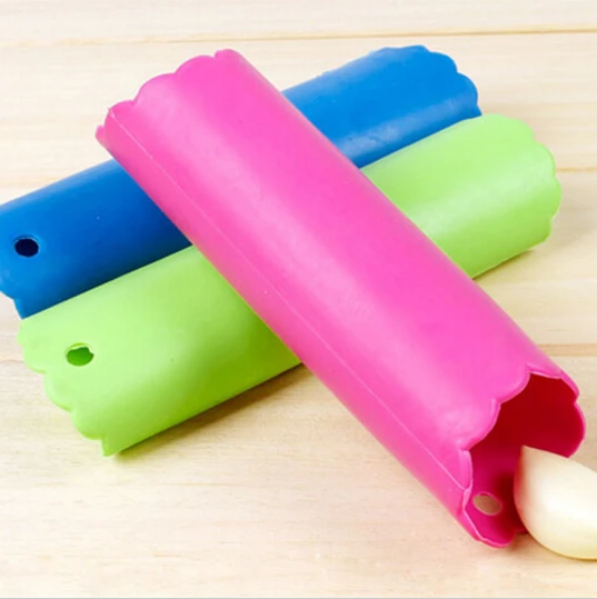 Аксессуары для чистки чеснока силиконовый овощечистка|verduras cortador|magic silicone garlic