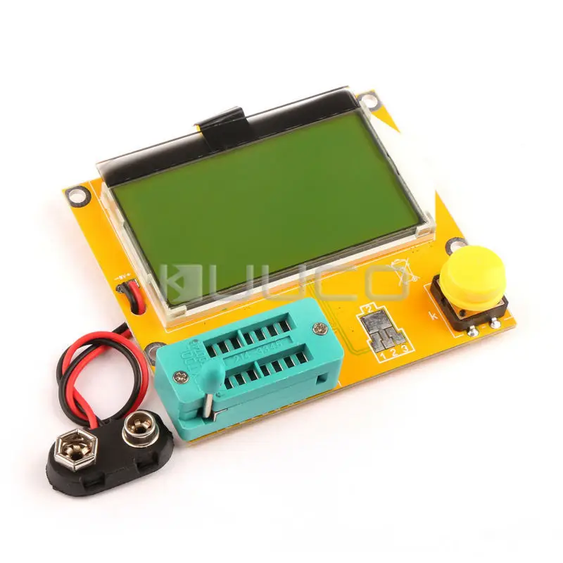 Многофункциональный тестер транзисторов с ЖК дисплеем Mega328 для