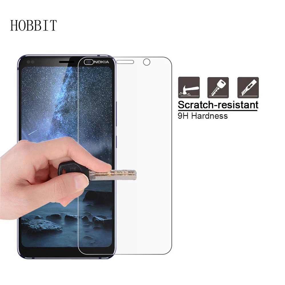 

Toughed Screen Glass For Nokia 1 Plus 2018 Tempered Glass Explosion-proof Transparent Hard Film Glass For Nokia 1 0.3 mm 2.5D
