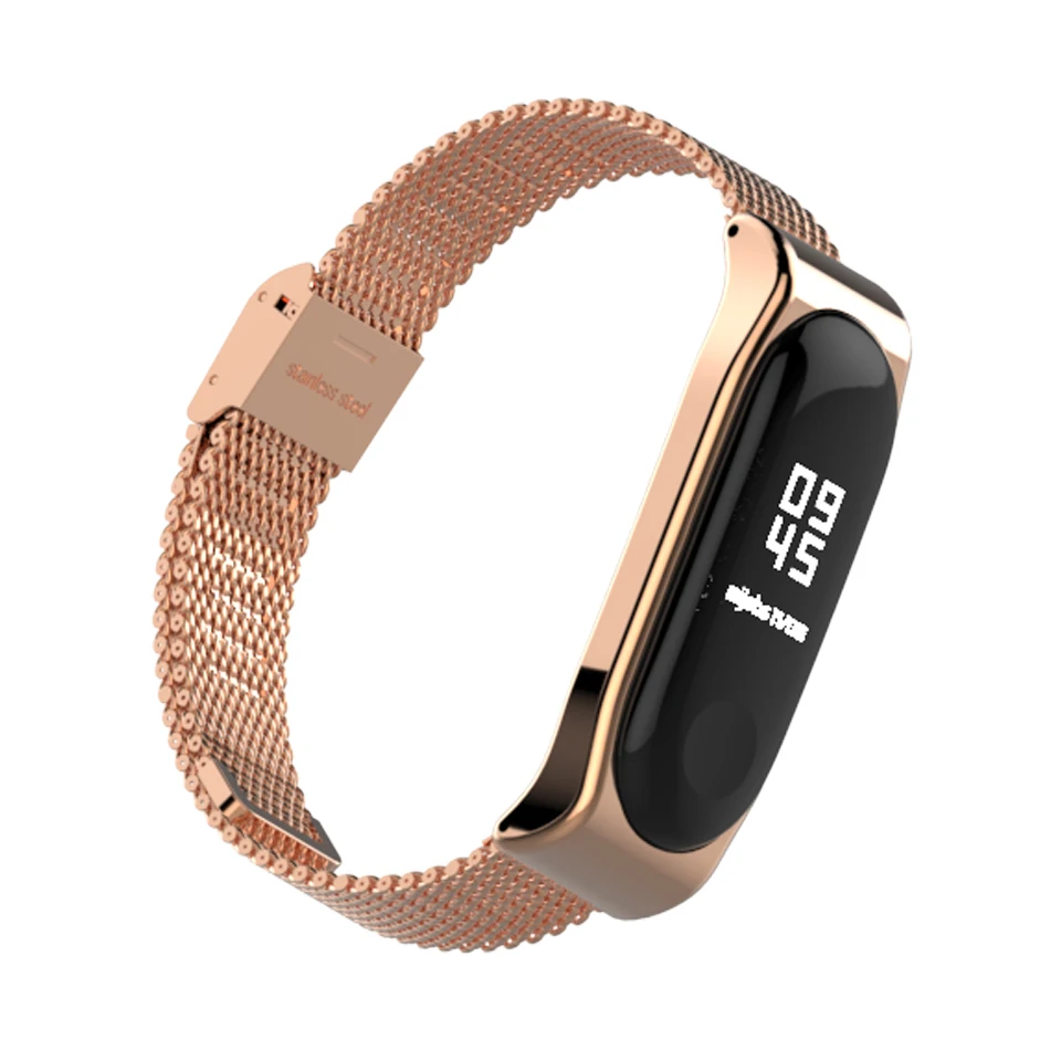 Браслет mi jobs mi Band 4 Металлический Безвинтовой браслет из нержавеющей стали для Xiaomi mi Band 4 3 браслет mi band 3 напульсники mi Band 3