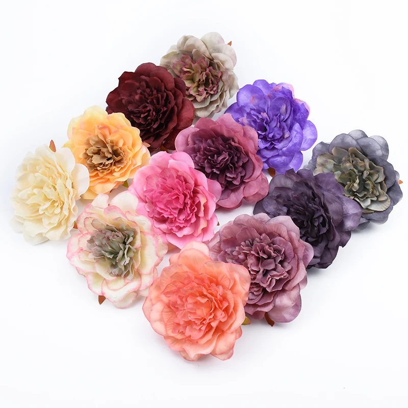 2 шт. шелковые пионы цветы стены Рождество Свадьба украшения дома гирлянды