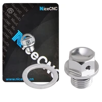 nicecnc 12mm magnetic oil drain plug for suzuki dr z70 drz70 drz100 drz250 dr z250 drz400 dr z400 essm