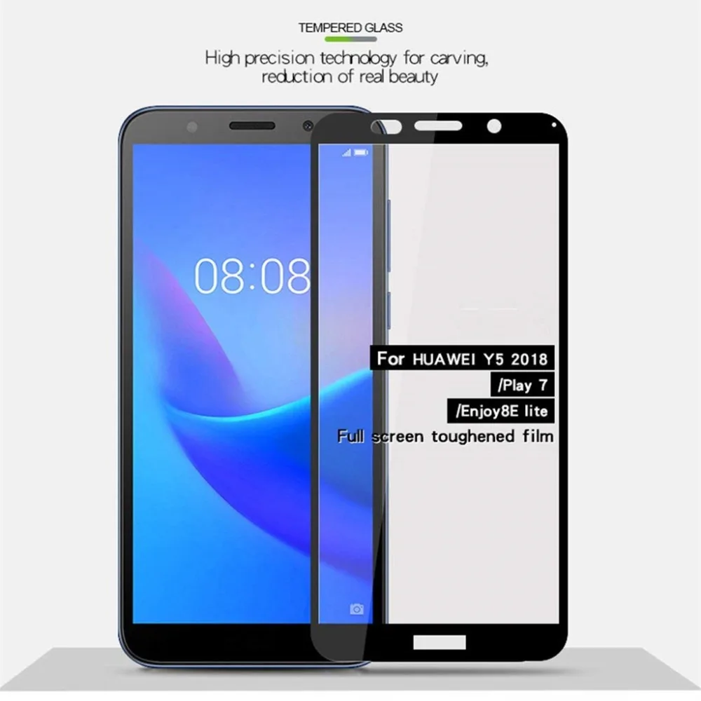 Закаленное стекло 9H для Huawei Y5 2018 5 45 &quotY5 Prime Защитное HUAWEI DUA L22 Y5Prime защита