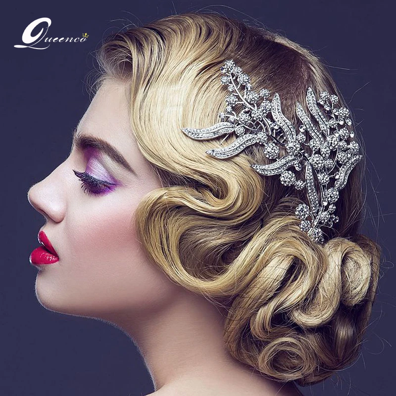 Гребень для волос Женский свадебные аксессуары подружки невесты с листьями