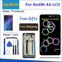 aicsrad 5 0 lcd for xiaomi redmi 4a lcd display touch screen digitizer replacement for xiaomi redmi 4a display with frame