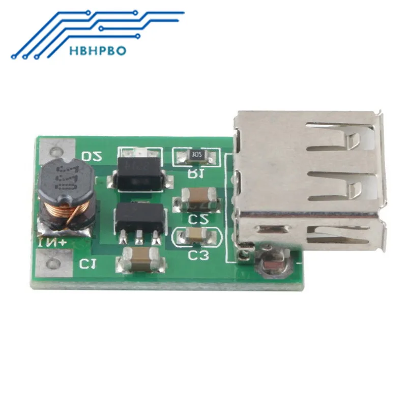 DC-DC 0.9 В-5 В до 5 600ma 1.2a Step Up Повышение повышающего преобразователя USB мобильного
