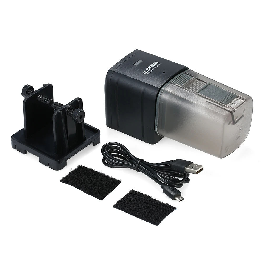 Fish Feeder WIFI Adjustable Aquarium Automatic Food Dispenser for Tank Electronic Timer App Voice Control | Дом и сад