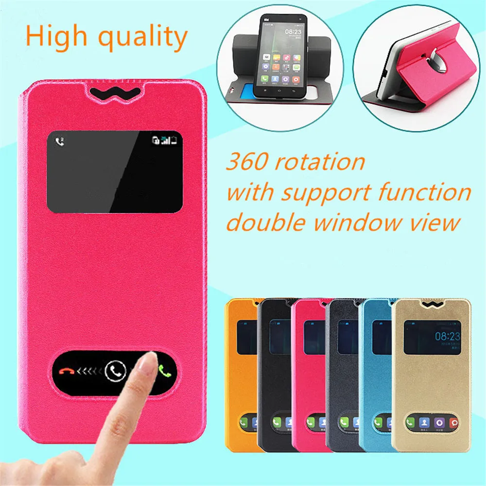 Для Explay Air Case New Мода Вращение на 360 Кожаный Cover4 С Двойной Вид Из Окна Мобильный