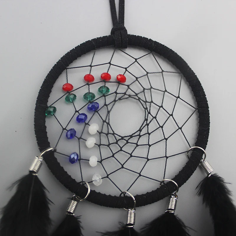 Nordic small dream catcher car dream catcher handmade dreamcatcher white moon dreamcatcher gift for girls for kids for women