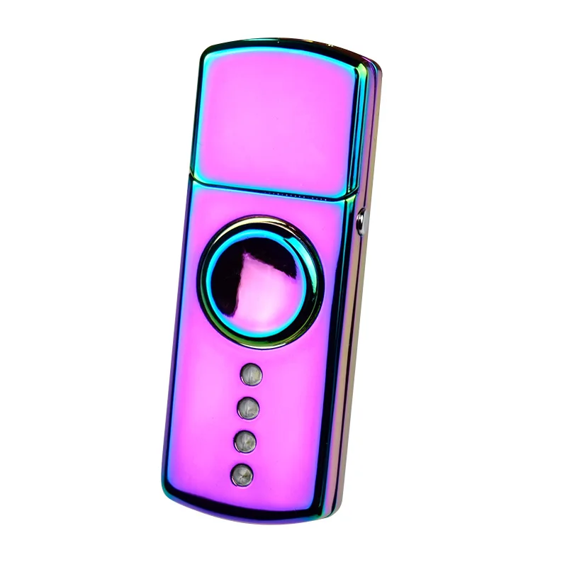 Новая электронная зажигалка лучшая USB Зажигалка с кончиком пальца игрушечный