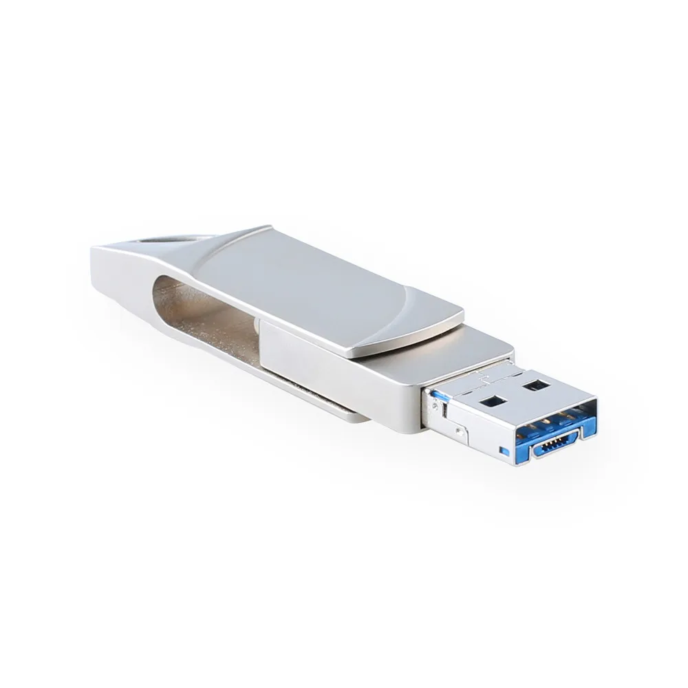 LL TRADER USB 64 ГБ флешка OTG флеш память для телефона iPhone iPad Android 128 накопитель Mini cle