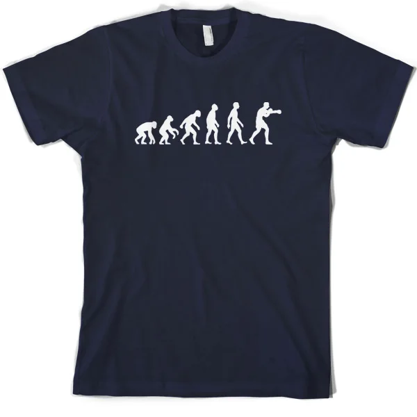 Evolution of Man BoxER Мужская футболка подарок одежда 10 цветов Хлопковая мужская с