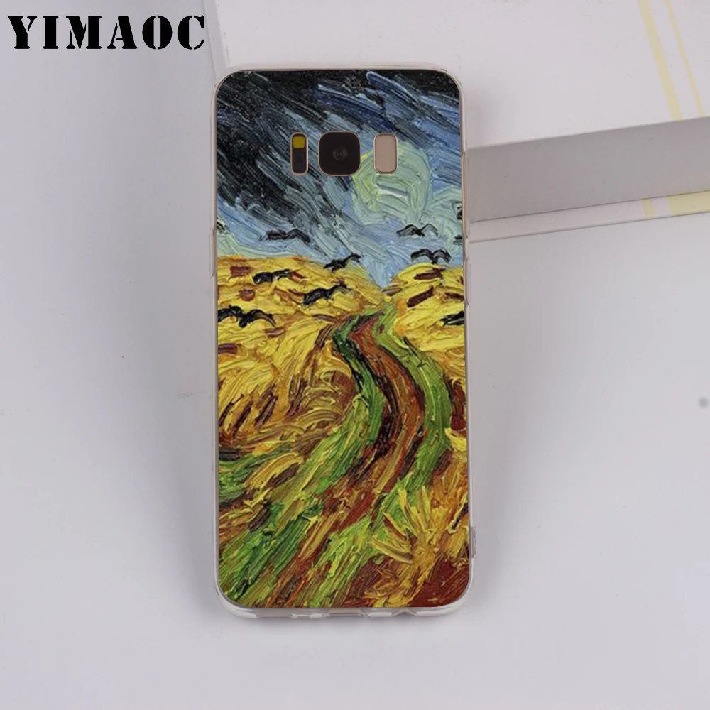 YIMAOC пшеничное поле с воронами для samsung Galaxy A10 A20 A30 A40 A50 A70 A2 J4 J6 J7 J8 Core Duo Примечание 10