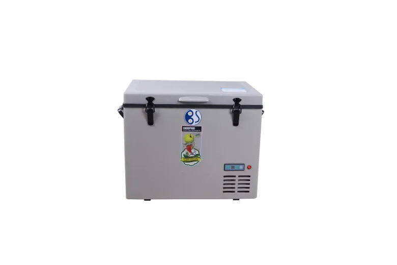 

Free shipping to Singapore 45L Car Refrigerator Portable Home Solar Powered Energy Fridge Camping Freezer Compressor