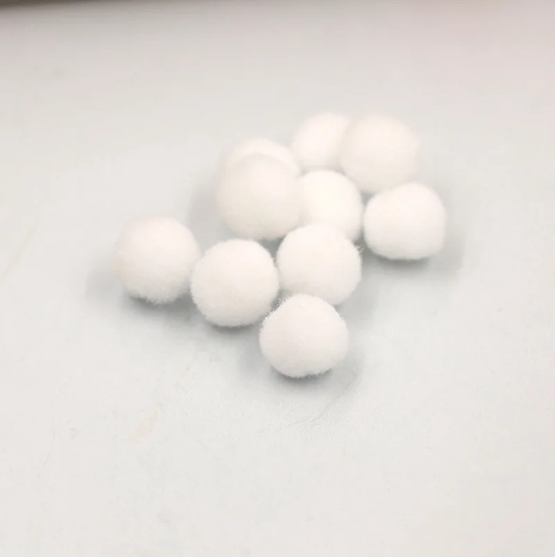 500 шт 10 мм цветной круглый шарик из шерстяного войлока s Pom Poms для Diy девушек вечерние принадлежности Свадебные украшения шарик из шерстяного войлока аксессуары