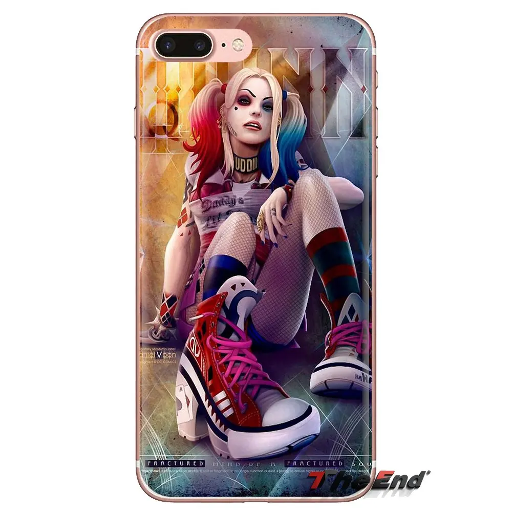 Phone Skin Case Suicide Squad Harley Quinn Joker For Huawei G7 G8 P7 P8 P9 P10 P20 P30 Lite Mini Pro P Smart Plus 2017 2018 2019 |