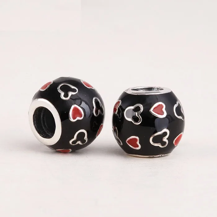 2015 Fine jewelry Новый Микки шарма сердца 925 стерлингового серебра Подвески Ювелирных