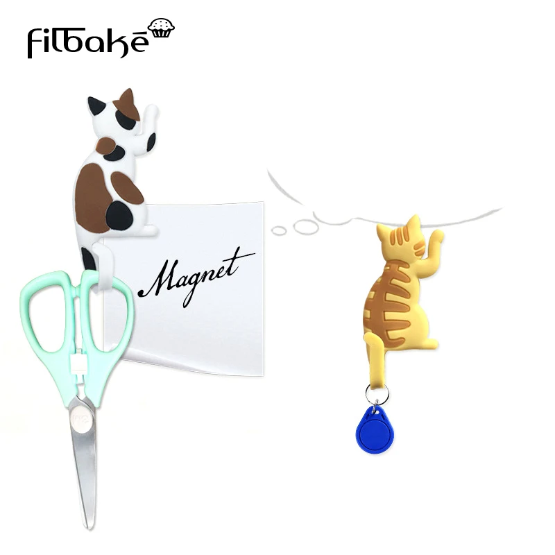 FILBAKE Магнитный Крючок для ключей украшение на холодильник Stick присоски мyльтяшный