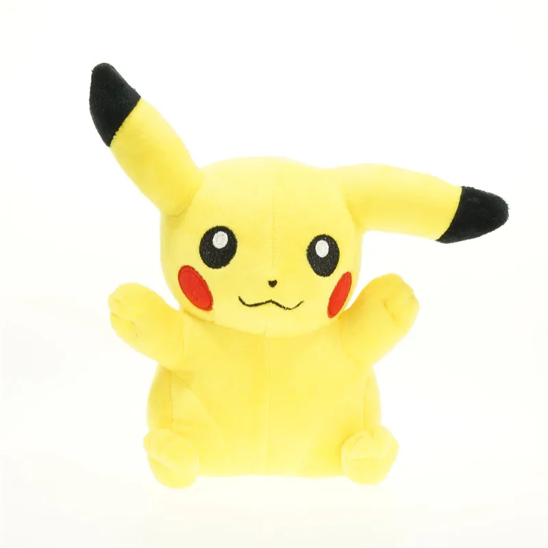 20cm pikach 15 см-20 см Meowth Squirtle Snorlax Jigglypuff Poliwhirl Charmander Gengar Bulbasaur Torchic Jigglypuff Squitle плюшевые игрушки куклы - Цвет: 20cm pikach
