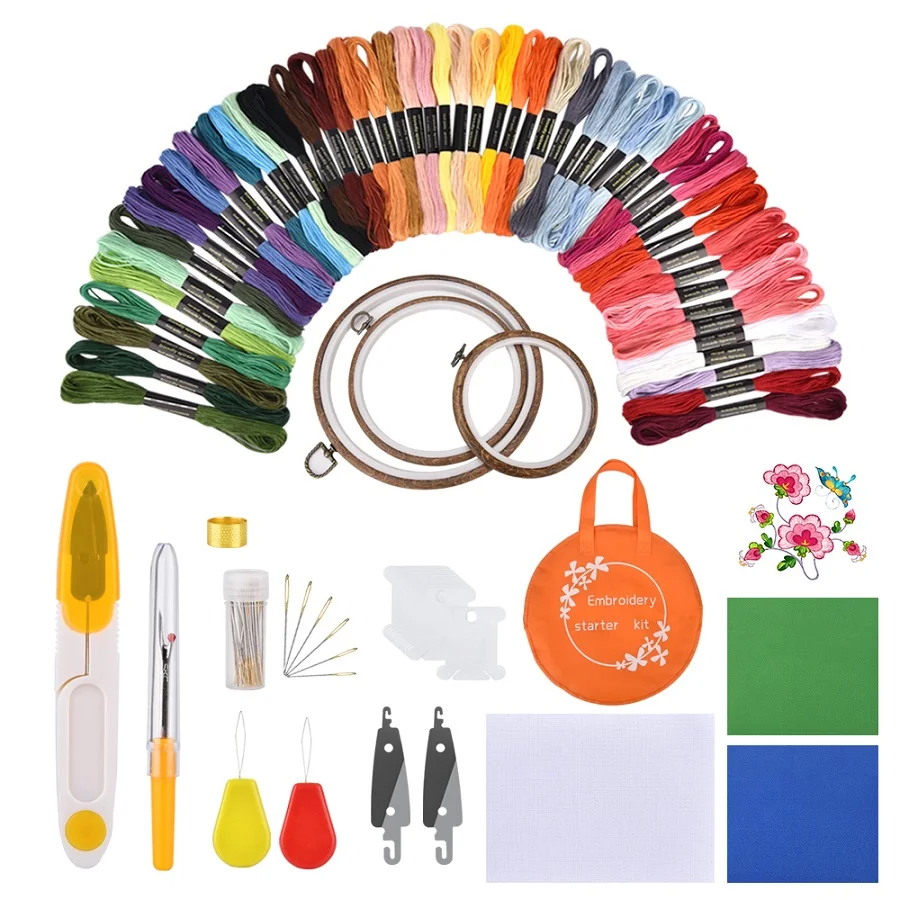 Набор игл для вышивания набор инструментов вышивки из 3 предметов|Швейные