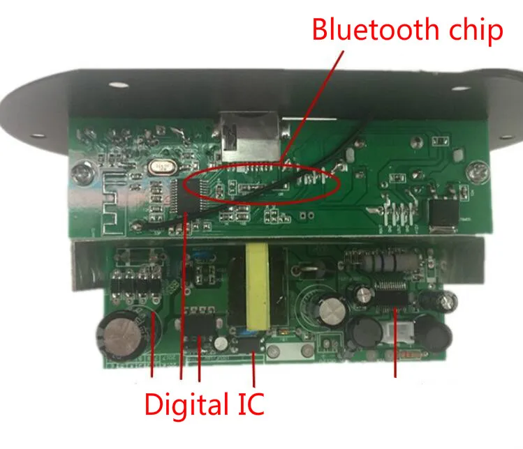 GHXAMP Bluetooth цифровой усилитель доска Моно автомобильный сабвуфер усилитель 30-120 Вт усилитель для 6-10 дюймовый басовый динамик домашний аудио DIY 1 шт