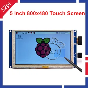 52-дюймовый сенсорный ЖК-дисплей для Raspberry Pi 4 B  2B  3B  3B Plus (3B +) ПК Windows