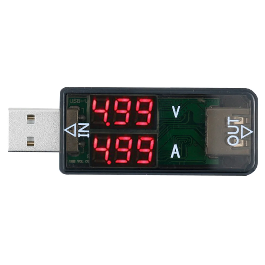 Горячая 1 шт. Электроника цифровой USB мобильный мощность зарядки Ток Напряжение тестер метр мини USB зарядное устройство Доктор Вольтметр Амперметр