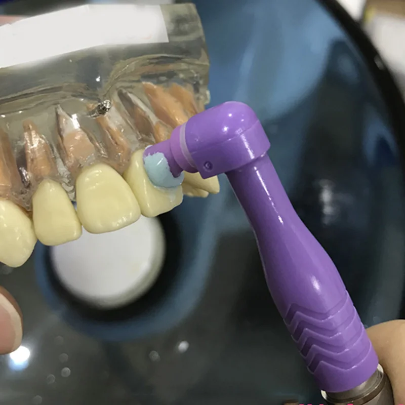 10 шт. полировка зубов одноразовые изогнутые Угловые полировальные чашки подходят для низкой скорости handpeice полировщик Зубов Стоматологический полировальный материал