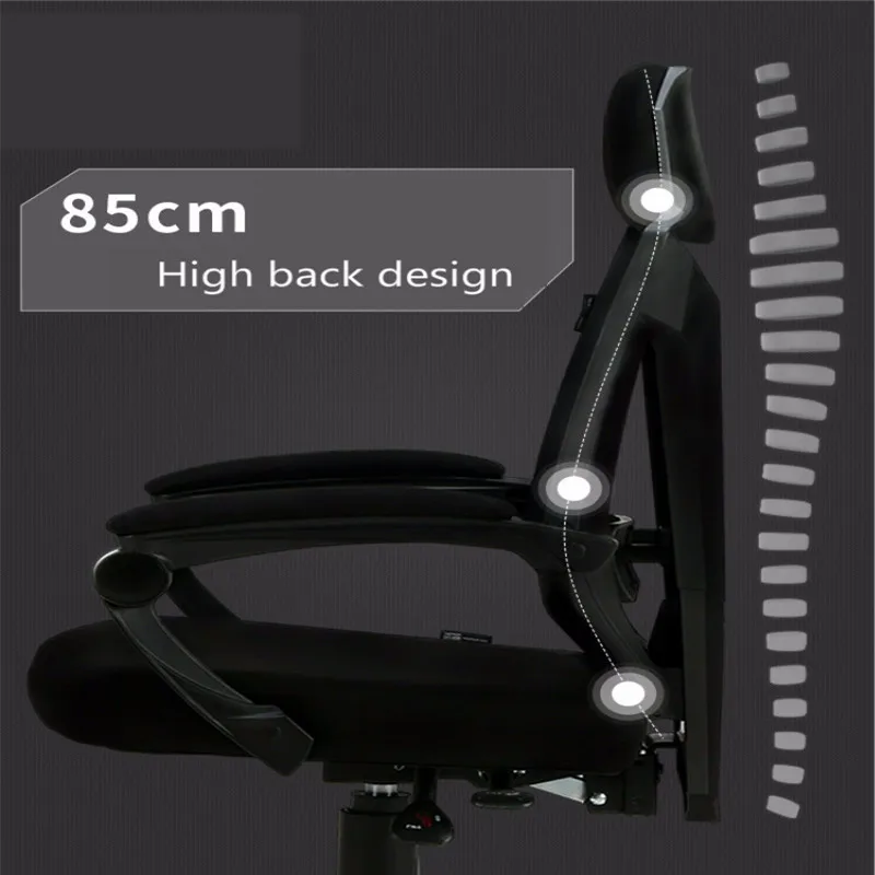 E-sports Game Chair Home Office Computer Competitive Study 160 Degree Reclining Lift High Back Silla Footrest | Мебель