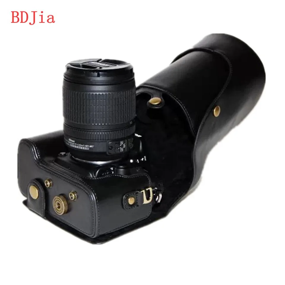 Чехол-сумка из искусственной кожи для камеры Nikon D7200 D7100 DRSL без ремешка 3 вида
