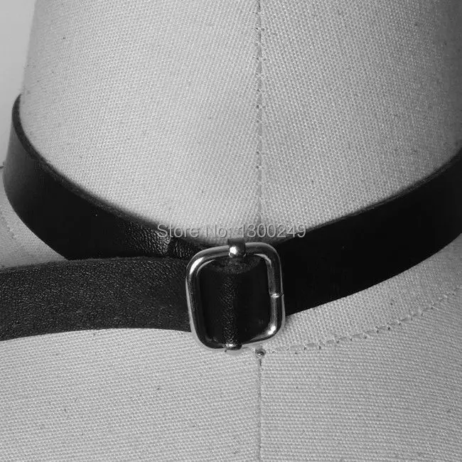 Модный сексуальный кожаный воротник Harajuku ручной работы в стиле панк рок гот