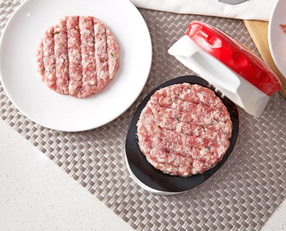 Цзиньцзянь DIY пресс-инструмент для мяса для гамбургеров новые котлеты пресс-форма пищевого качества пластик гамбургер пресс Гамбургер производитель инструмент для приготовления пищи