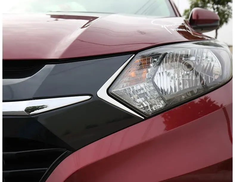 Стайлинга автомобилей головной светильник s декоративная отделка Треугольники