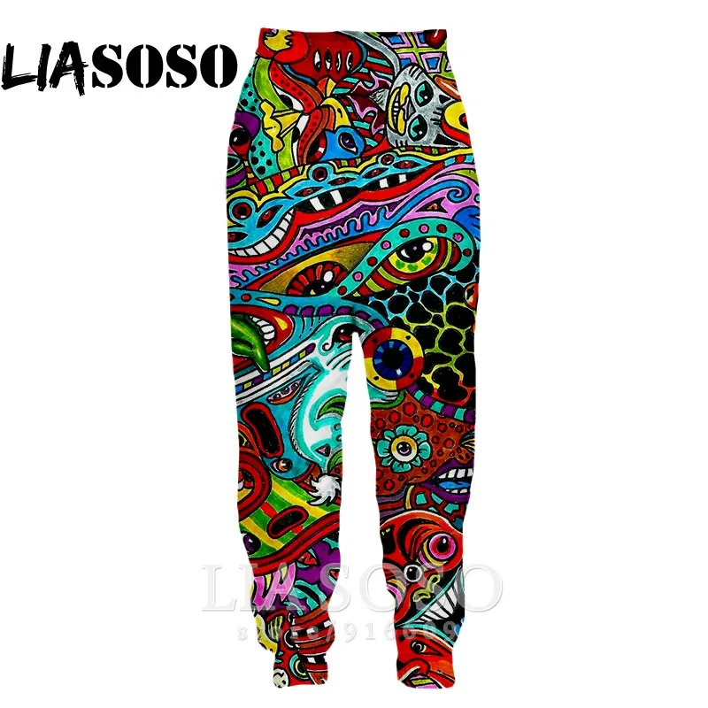 Брюки спортивные мужские/женские в стиле Харадзюку цветные крутые