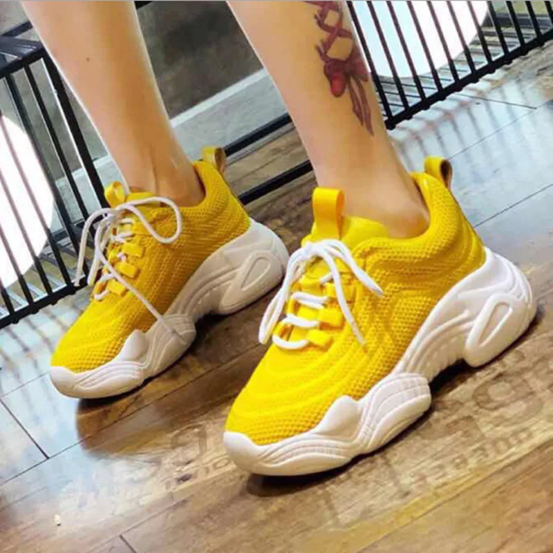 Кроссовки женские на толстой подошве брендовые люксовые повседневные удобная