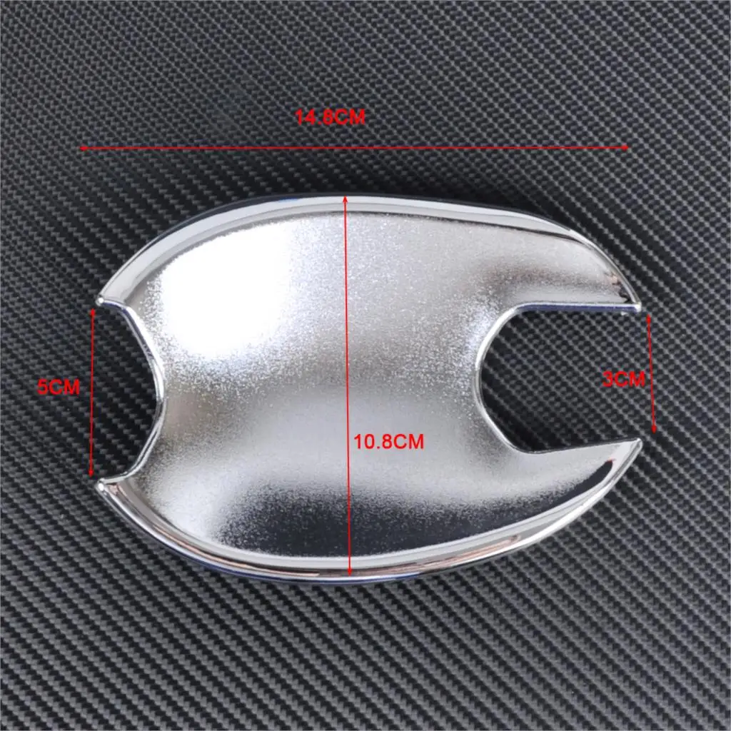 Beler ABS пластик Chrome 8 шт. дверные ручки обложка+ 4 шт. чашу для Mazda 2 3 6 2010 2011 2012 2013