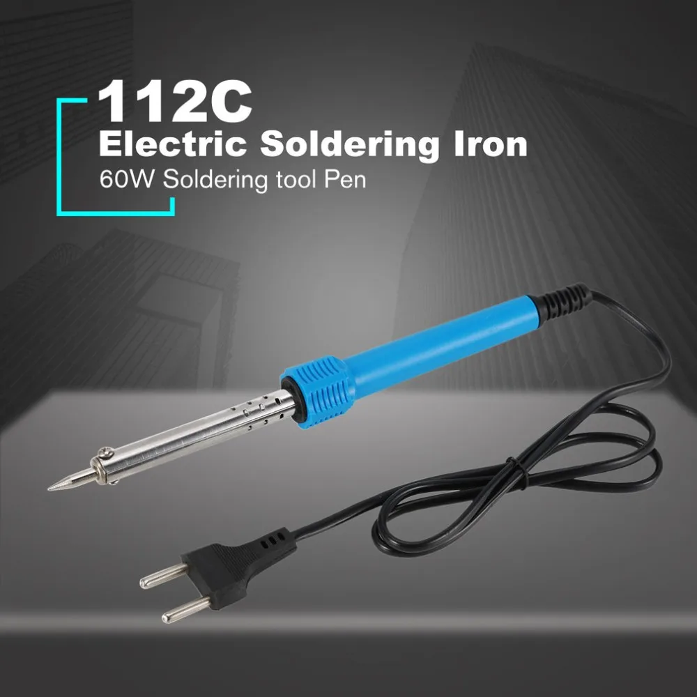 112C 60 Вт Электрический паяльник сварочный припой электрический тепловой карандаш