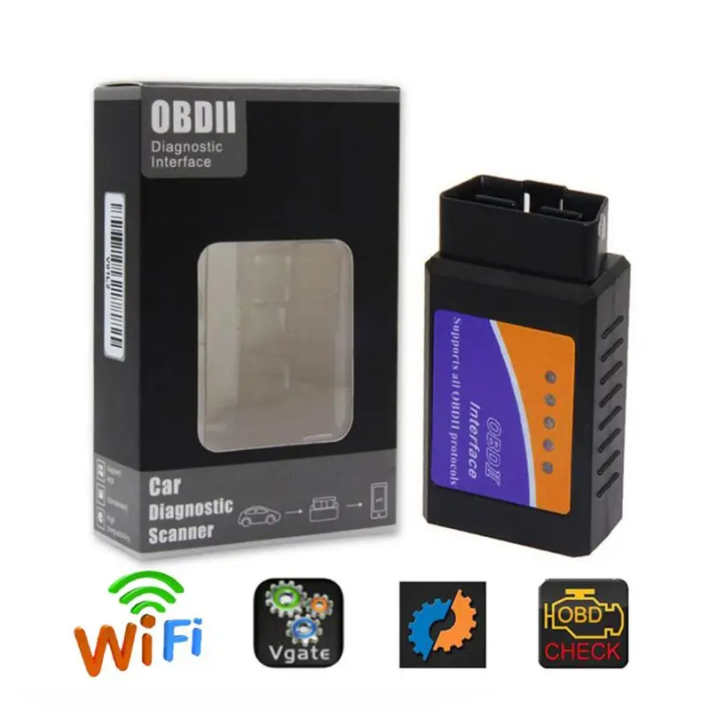 ELM327 V1.5 WIFI Поддержка IOS Android 16pin Obd2 автомобильный сканер диагностический