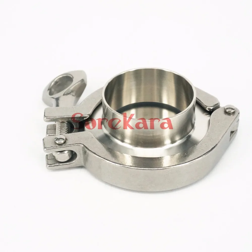 Набор 45 мм гигиенический тройной зажим наконечник сварного соединения +