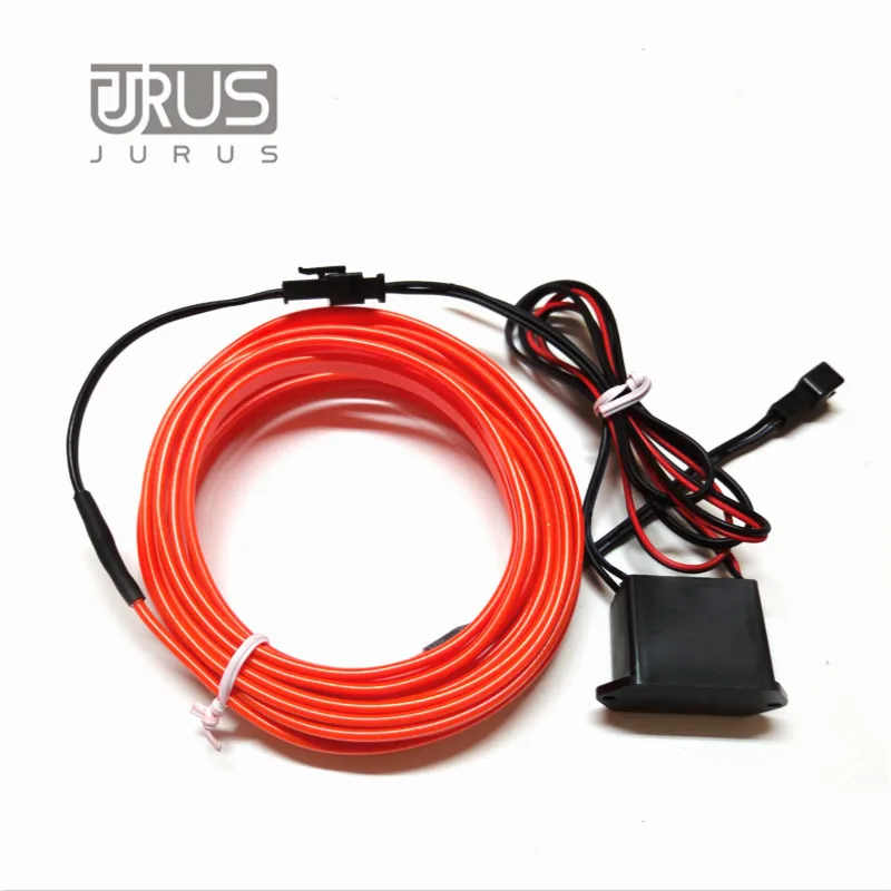 Универсальная Светодиодная лента JURUS 3 метра гибкая неоновая светящаяся кабель