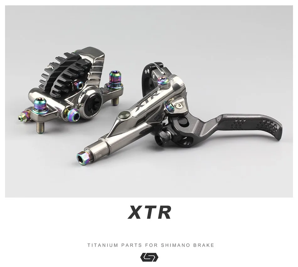 STAN TI Mtb велосипеда тормозные Болты Комплект для SHIMANO XTR M9000 M9020 дисковые тормоза