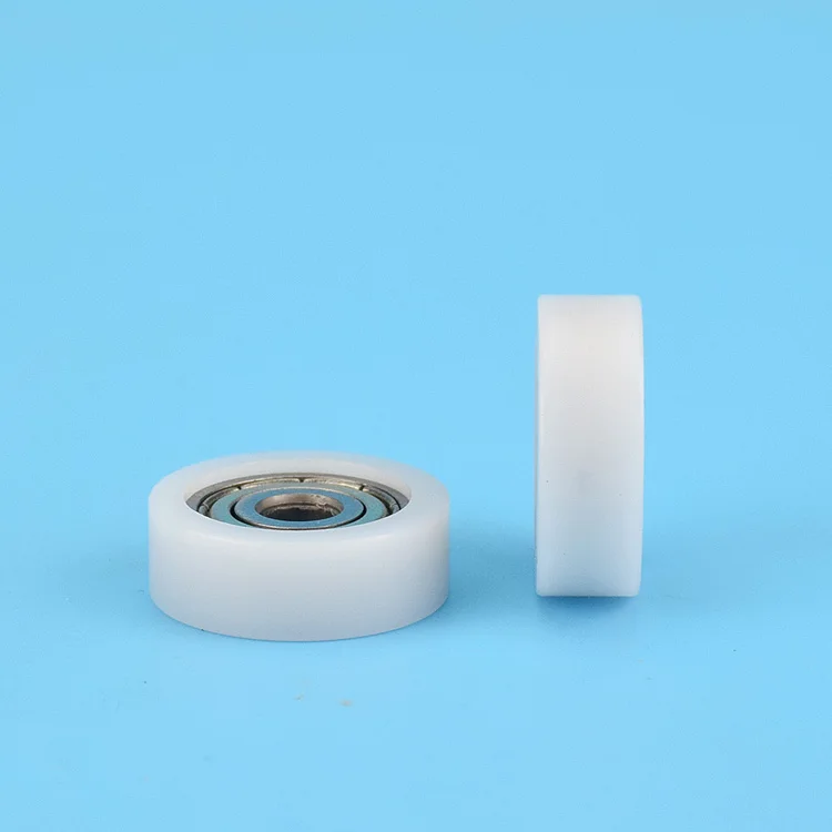 1pcs 5*20*7mm F type bearing pulley planar insert small wheel POM Door and window | Pulleys
