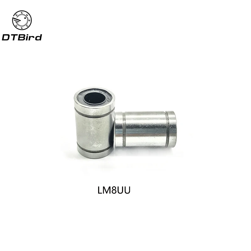 2 шт./лот Бесплатная доставка LM8UU линейная втулка 8 мм линейный шариковый