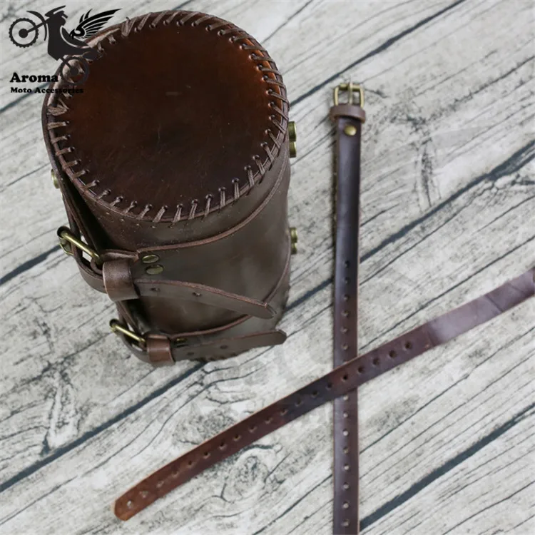 Высококачественные сумки для мотоциклов в стиле ретро Сумка с заклепками Кафе